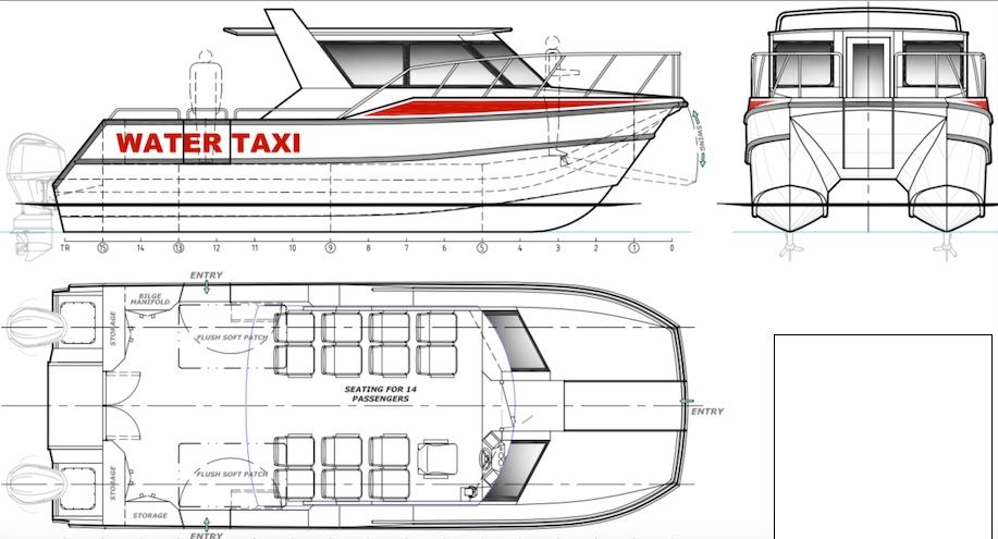 1270: NEW BUILD - 9.95m Alloy Water Taxi / Tour Boat - 095.jpg